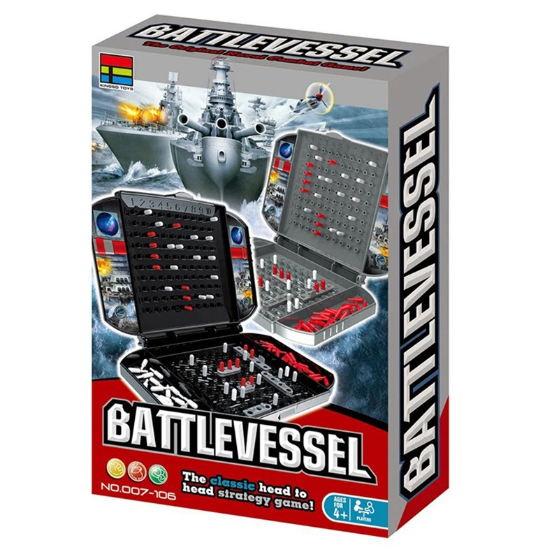 Children'S Fun Warship And Sea Ship Desktop Game - Parent Child Interactive Strategy Desktop Two Person Battle