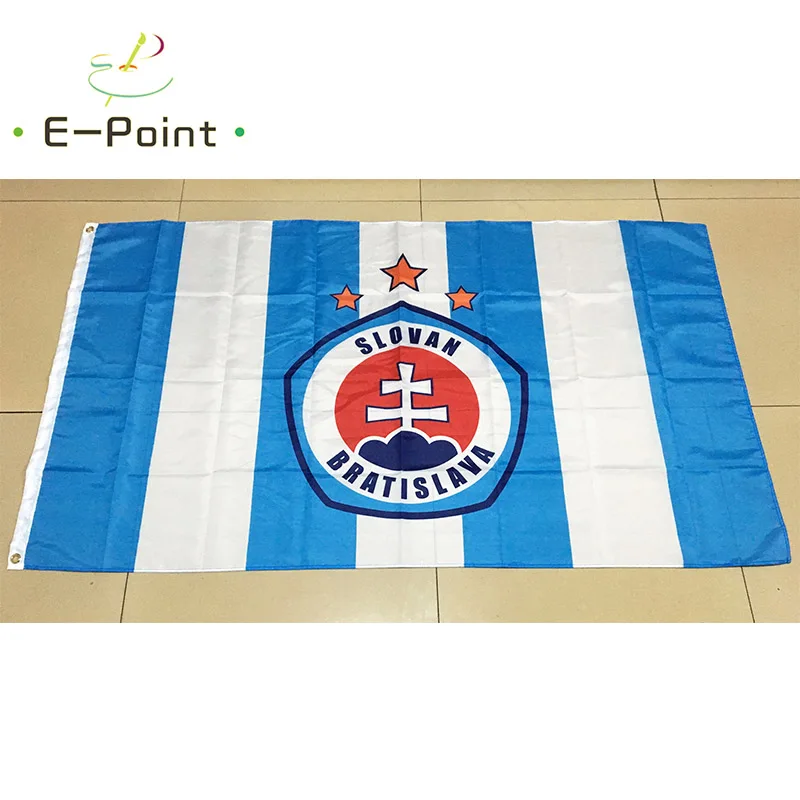 SK Slovan Bratislava Flag 3ft*5ft (90*150cm) Size Christmas Decorations for Home Flag Banner Gifts