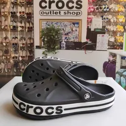 New Original Crocs Casual Sandals Unisex Closed-Toe Slip-Ons Outdoor Men's Breathable Beach Shoes Casual couple sandals