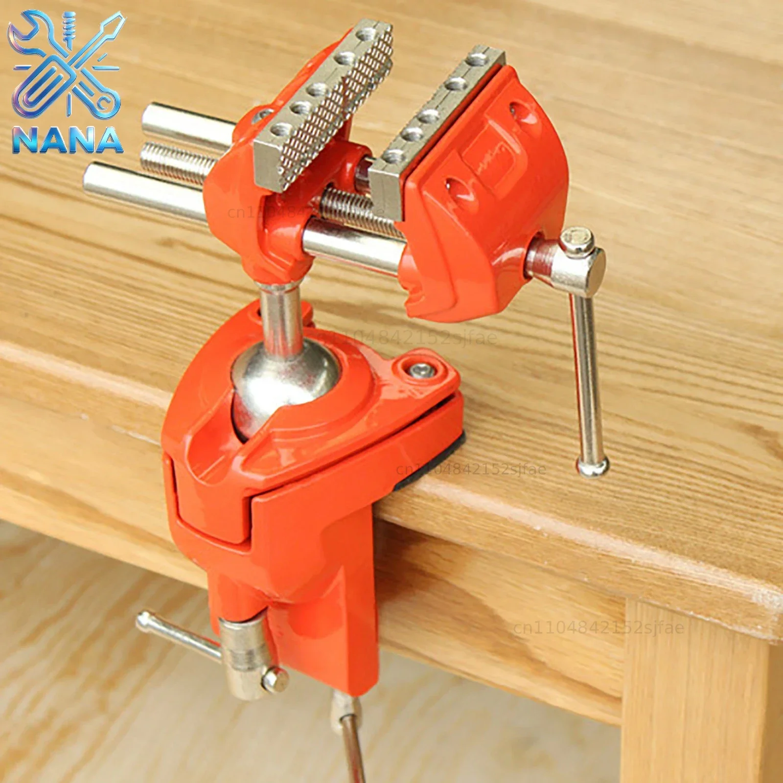70mm Vise Rotates 360 Degree Rotating Universal Units Clamp Vice Swivel Table Bench Heavy Duty Multifunction Tabletop Hand Tools