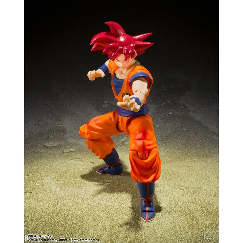반다이 오리지널 S.H.Figuarts 드래곤 볼 슈퍼 손오공 액션 피규어 장난감 소년 소녀 선물 소장 모델 장식품