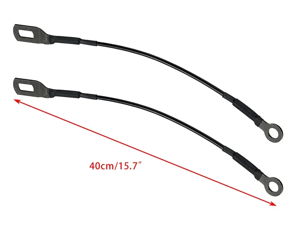 For Toyota Tacoma 1995-2004 6577004030 1 Pair Black Car Rear Tailgate Cables Lift Gate Support Strap Hinge Bushing Insert