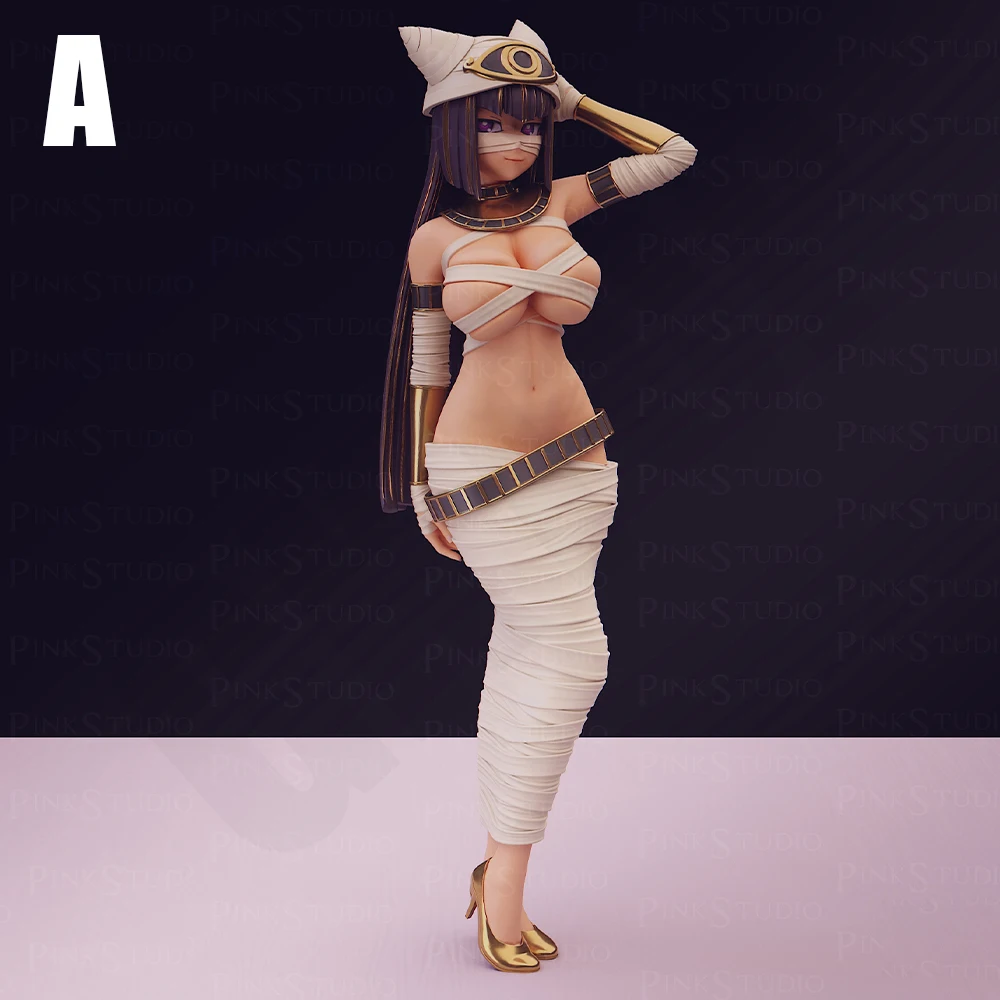 

1/24 комплект модели с 3d принтом Sekhmeti Letopolis, сексуальная девушка, фигурка из смолы, комплект модели, сделай сам, миниатюрная уменьшающая статуя, неокрашенный комплект, игрушка