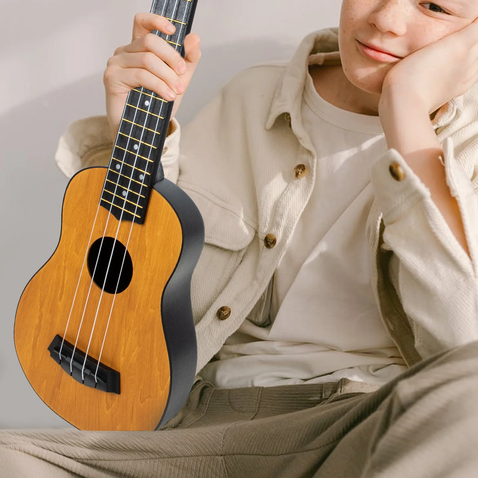 

Guitars for Kids Ukulele Beginner Musical Instrument Beginners Ukelele Toddler