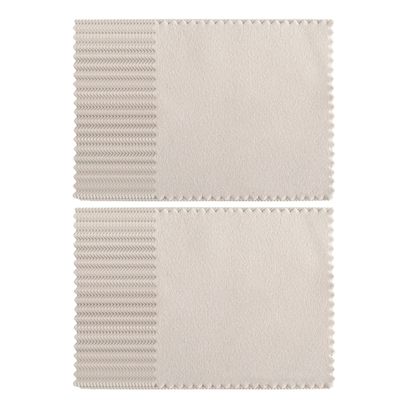  50PCS Practical Jewelry Cleaning Fabric Polishing Cloth 17 Color Option Jewelry Buffing Accessories for Various Bangles
