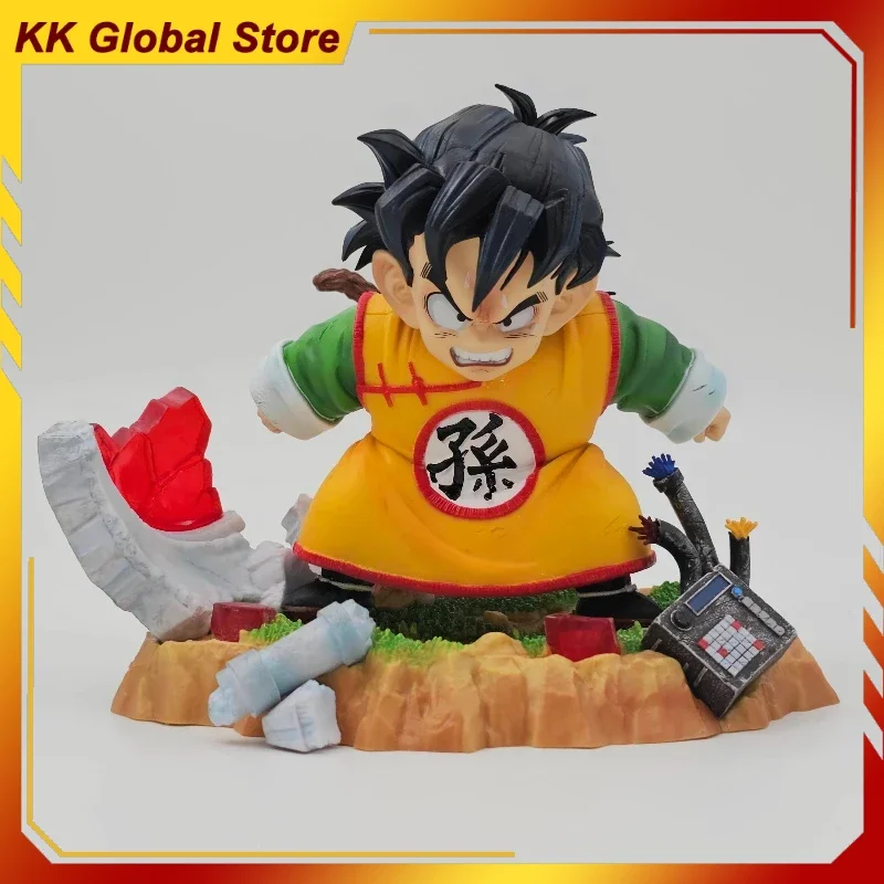 

21cm New Dragon Ball Anime Figure Son Gohan Peripheral PVC Model Scene Statue Desktop Decoration Ornaments Birthday Gifts Toys