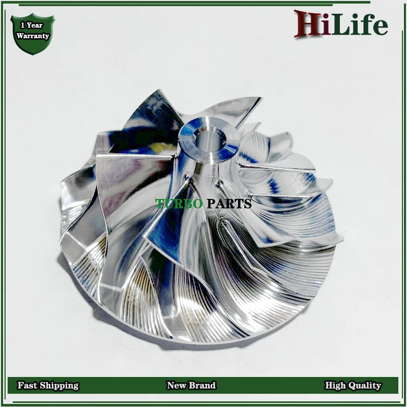 

34/47.8mm 6+6 Blades Turbo MFS Billet Compressor Wheel for Audi A3 Q3 SEAT ALTEA VW PASSAT 2.0 TDI 100 KW 136 PS 2010/08-2014/12