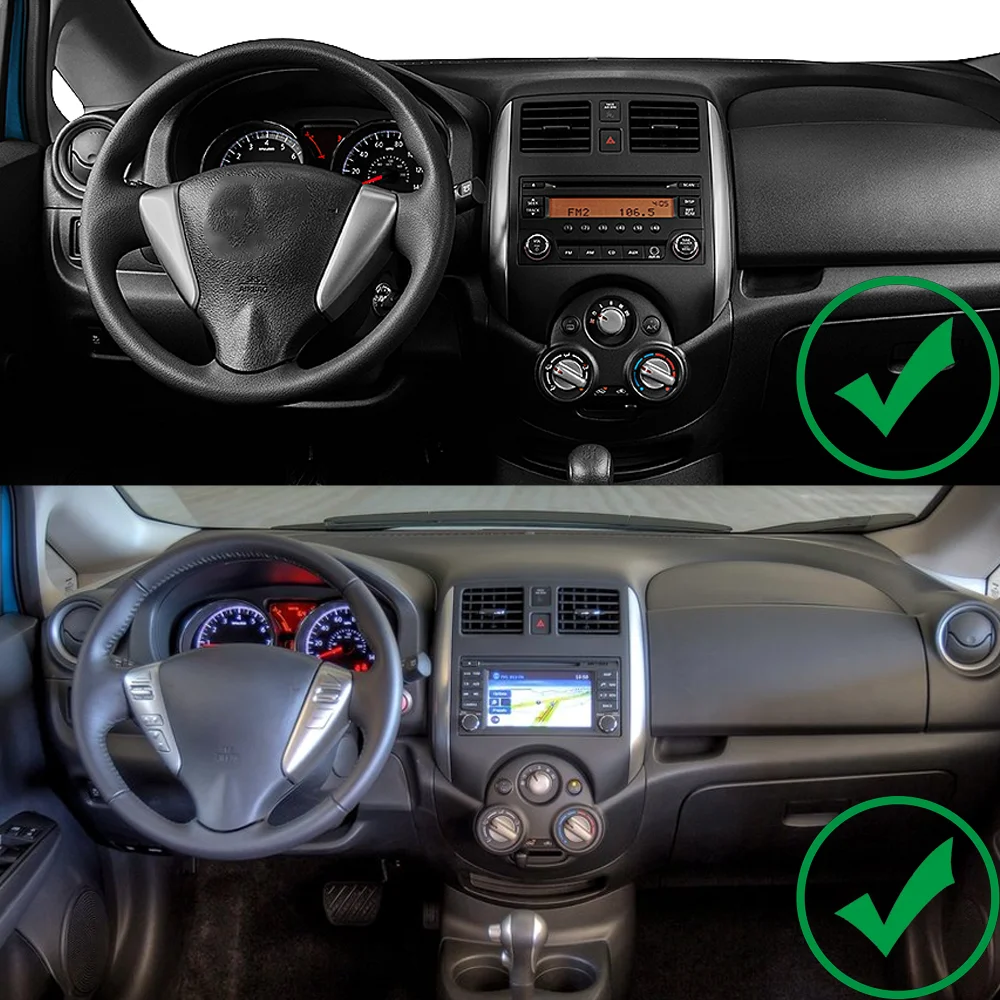 9'' MAMSM Android Car Radio For NISSAN VERSA NOTE 2014 2015 2016 2017 Wireless Carplay Multimedia Screen GPS Navigation Player