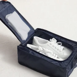 1pc-Travel Storage Portable Sneaker Bag Bag Breathable Single Shoe Storage Bag Foldable Portable Small Shoe Bag