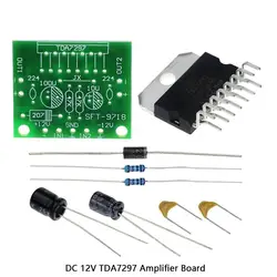 Tda7297 Power Amplifier Board Dc 12v Digital Power Amplifier 2.0 Kit 2-channel Diy Audio Power Amplifier Board Dropshipping