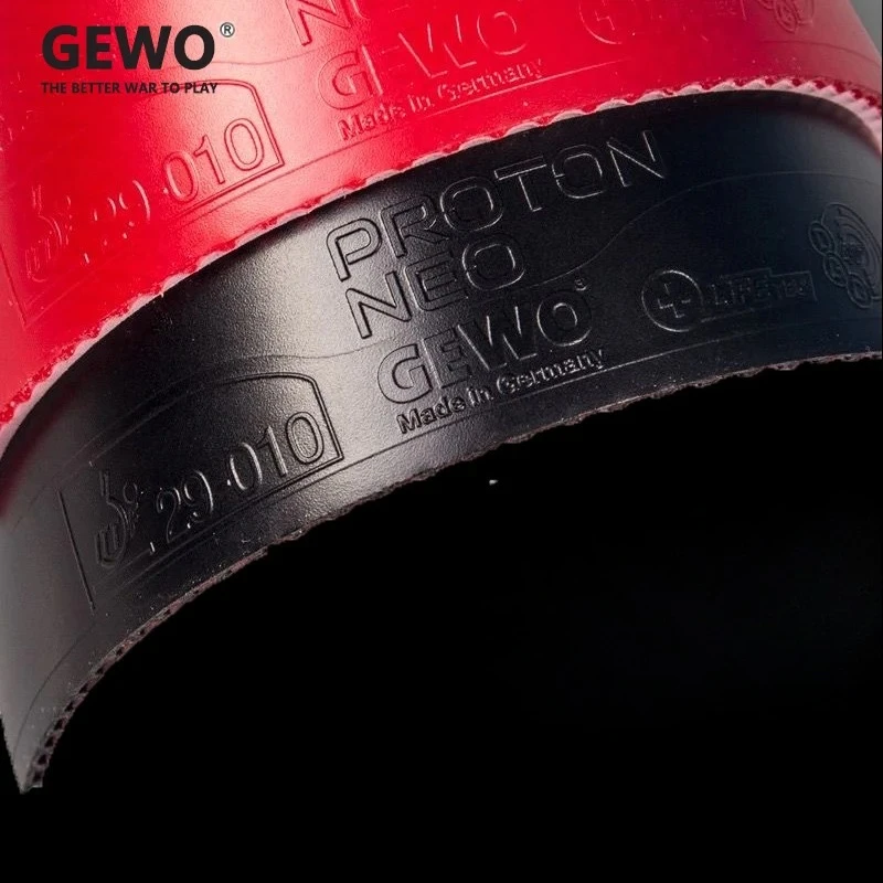 GEWO PROTON NEO Colorful 450/470 Table Tennis Rubber Pips-in Non-sticky Ping Pong Rubber with High Dense Sponge ITTF Approved