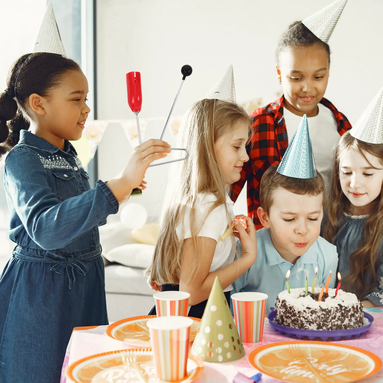 

Preschool Musical Percussion Vibraslap Handheld Lightweight Orff Instrument for Early Childhood Music Education