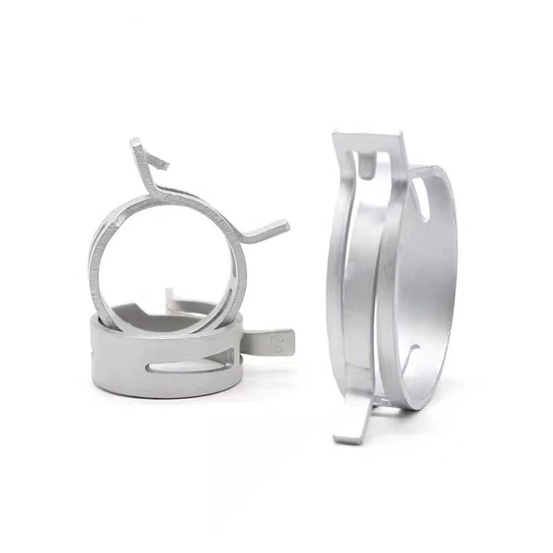 5-20pcs 11.4-45mm Q673 C Type Constant Tension Spring Band Hose Clamps for Fuel Line Water Pipe Air Duct Hose Clips