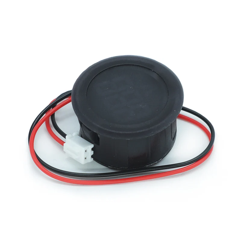 Dc 4-100V Led Digitale Display Ronde Twee-Draad Voltmeter Dc Digitale Auto Voltage Stroom Meter Volt detector Tester Monitor Pane