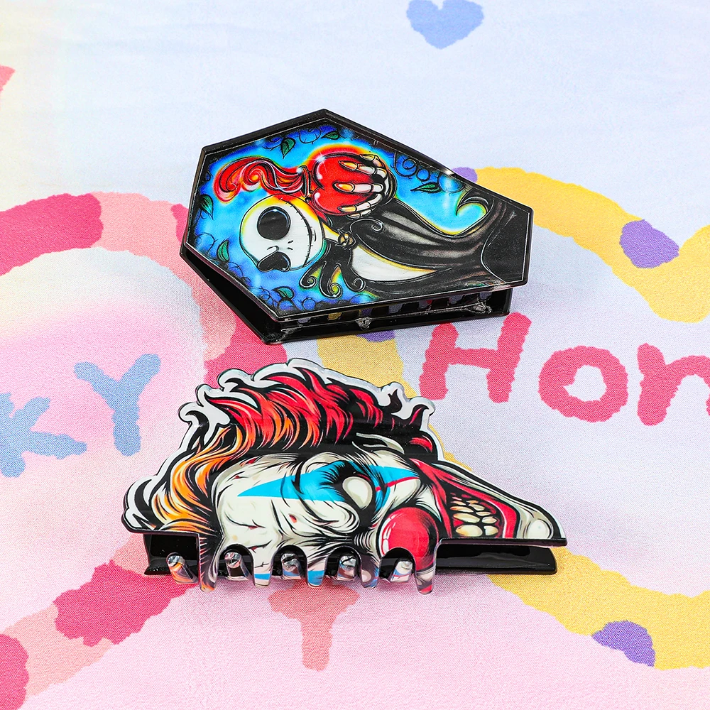 1 шт./2 шт. Коготь для волос с тематикой «Кошмар перед Рождеством Диснея».