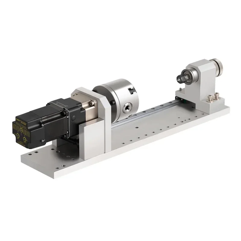 

Planetary Engraving Machine 4th Axis Planetary Reducer Rotating Shaft A Axis CNC Dividing Head Engraving Accessories