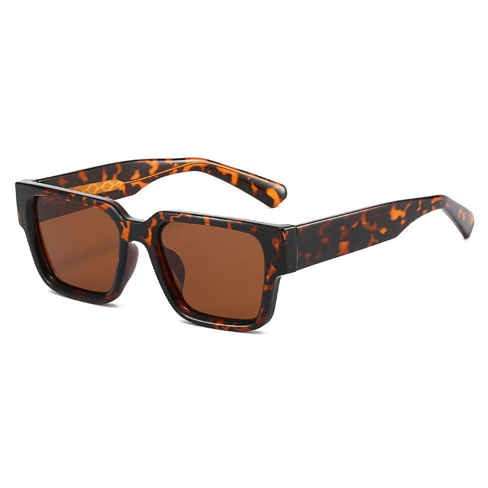 Gafas de sol cuadradas clásicas, gafas de sol polarizadas para mujeres y hombres, para conducir, pescar, protector solar, núcleo de Metal, lentes TAC