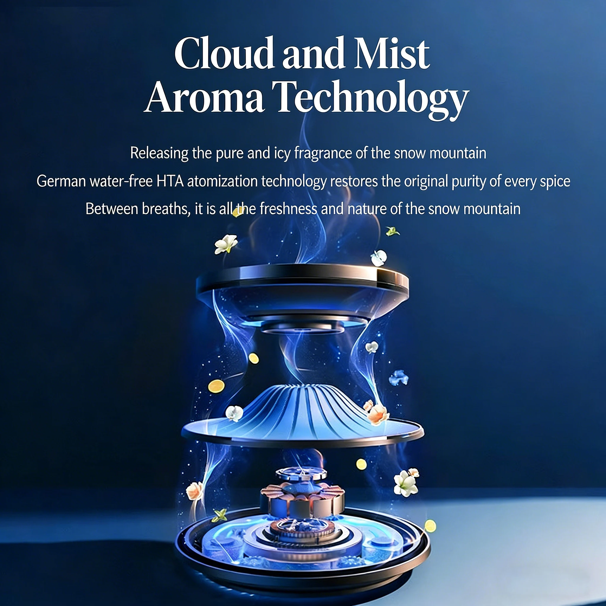 Car Aromatherapy Cloud Mist Machine Automatic Spray Premium Car Perfume Long-Lasting Fragrance High-End Vehicle Aromatherapy view 4