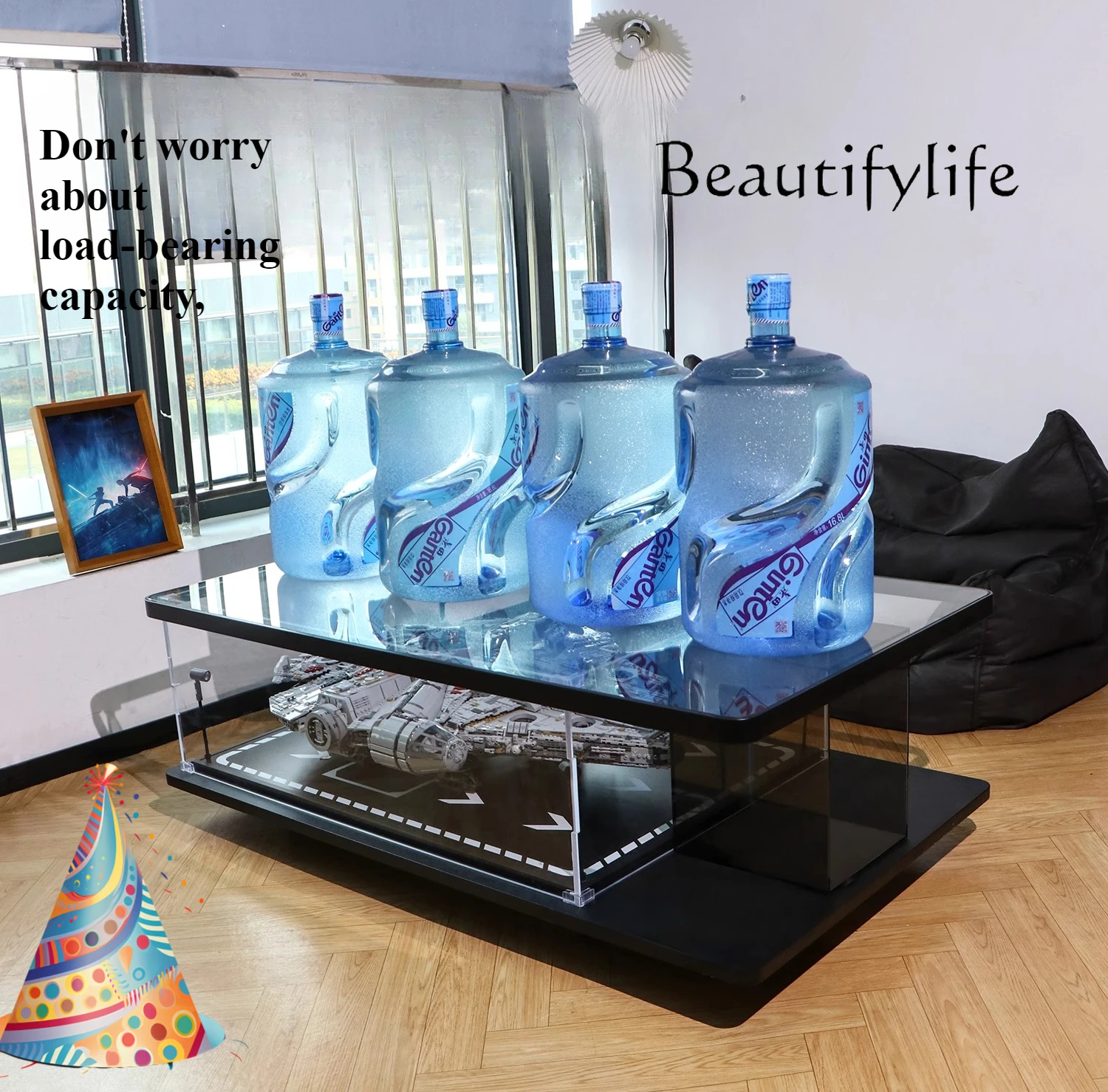 

Storage Display Coffee Table Home Living Room Modern Simple Designer High-end and fashionable