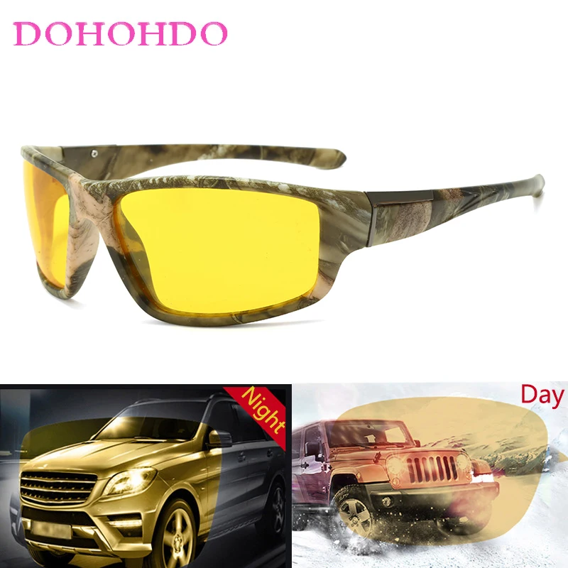 

2026 Retro Polarized Sunglasses Women Night Vision Glasses Man Anti-Glare Driving Eyeglasses UV400 Goggles Lunettes Homme Luxe