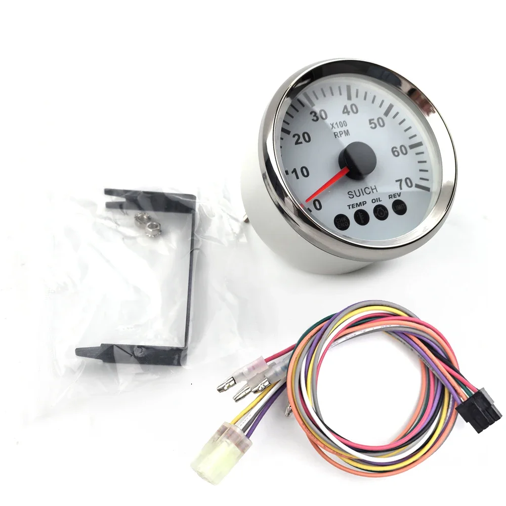 34200-93J14 White Multifunction Tachometer for Suzuki DF115 DF140 Outboard Engine Aftermarket Parts