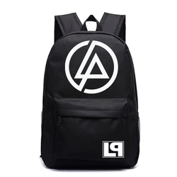 Kids School Bags Men Print Famous Rock Band Back Pack Waterproof Kawaii Backpack Students Bag for Girl Boys