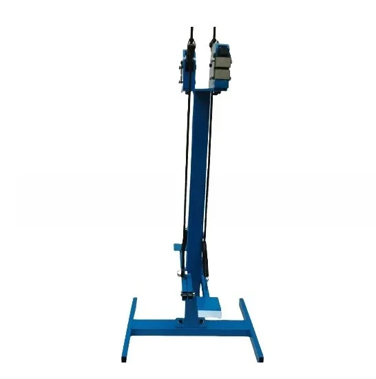 SS-18FD metal stretch and shrink edge press machine foot control
