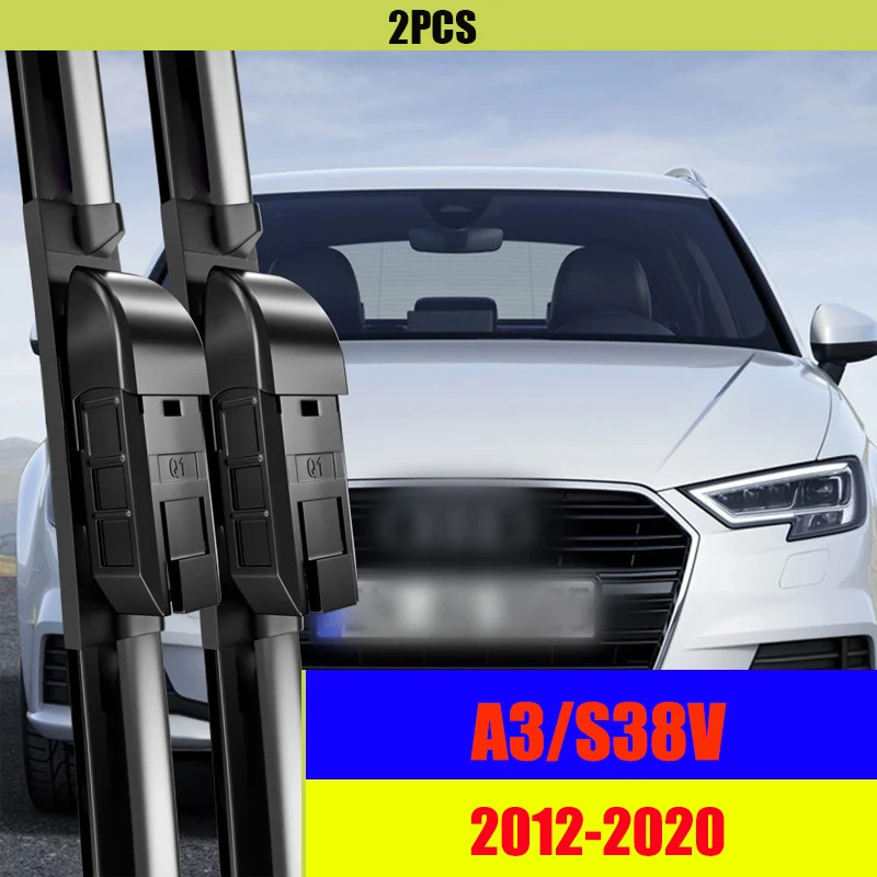 

Wiper Front Wiper Blades For Audi A3 S3 8V 2012-2020 2013 2014 2015 2016 2017 2018Windshield Windscreen 26"+16" Accessories