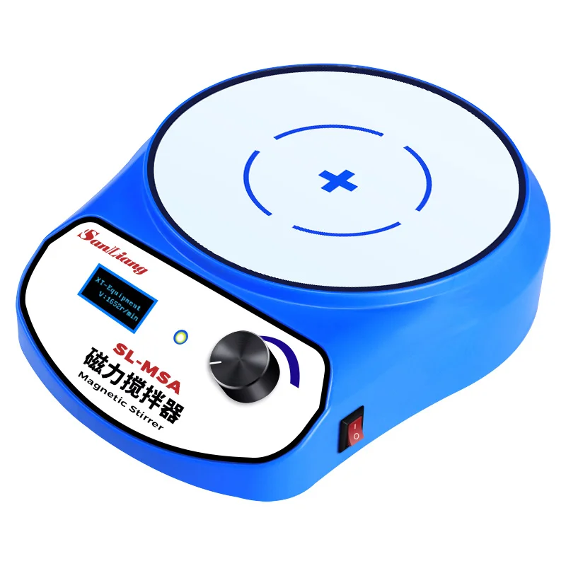 Mini Digital Display Magnetic Stirrer Laboratory Constant Temperature Electromagnetic Stirrer Stainless Steel