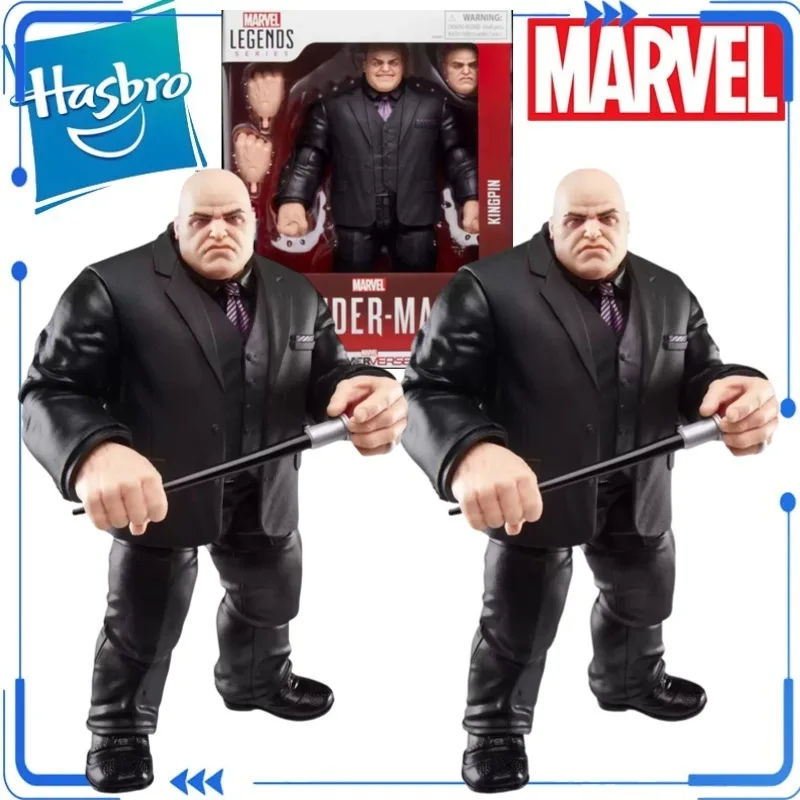 genuine-hasbro-marvel-legends-gamerverse-spider-man-kingpin-6-inch-posable-action-figure-collectible-model-toy-gift-in-stock