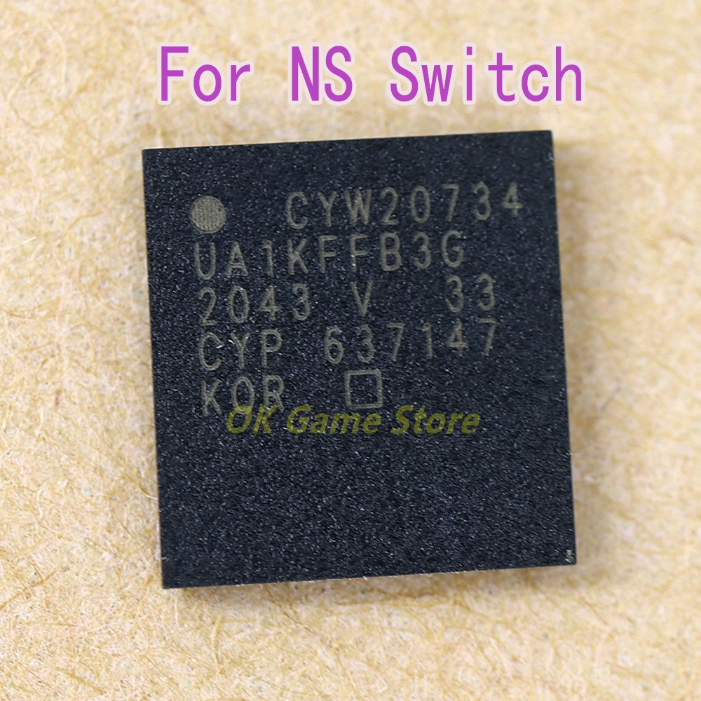 

Оригинальный новый запасной чип IC CYW20734 CYW20734UA1KFFB3G ДЛЯ NS Nintendo Switch Joycon, 1 шт.