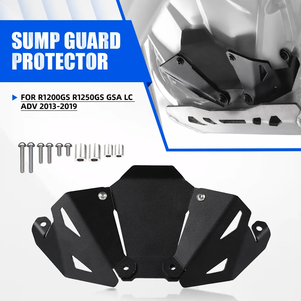 Sump Guard Extension Protection For BMW R1200GS R1250GS GSA LC ADV 2013 2014 2015 2016 2017 2018 2019 Engine Housing Protection