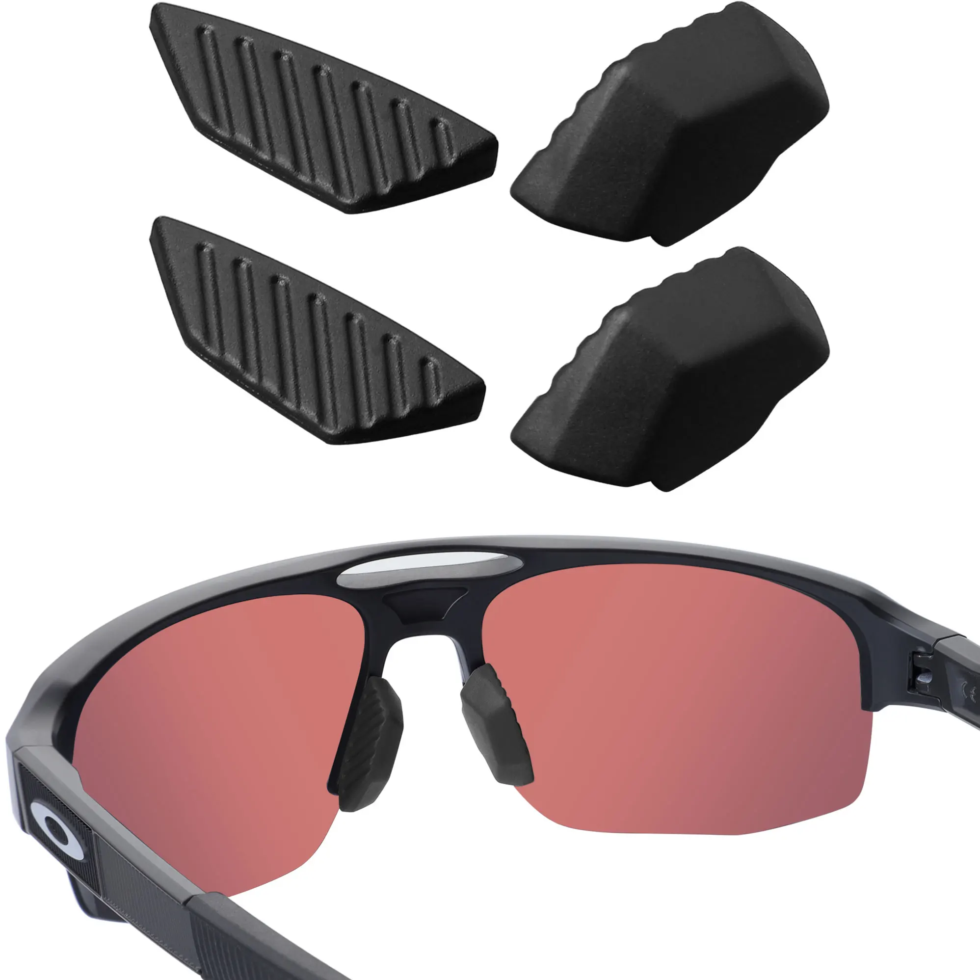 E.o.s Silikon große & kleine Set Push-In Nasen pads Ersatz für-Oakley Söldner OO9424-Options