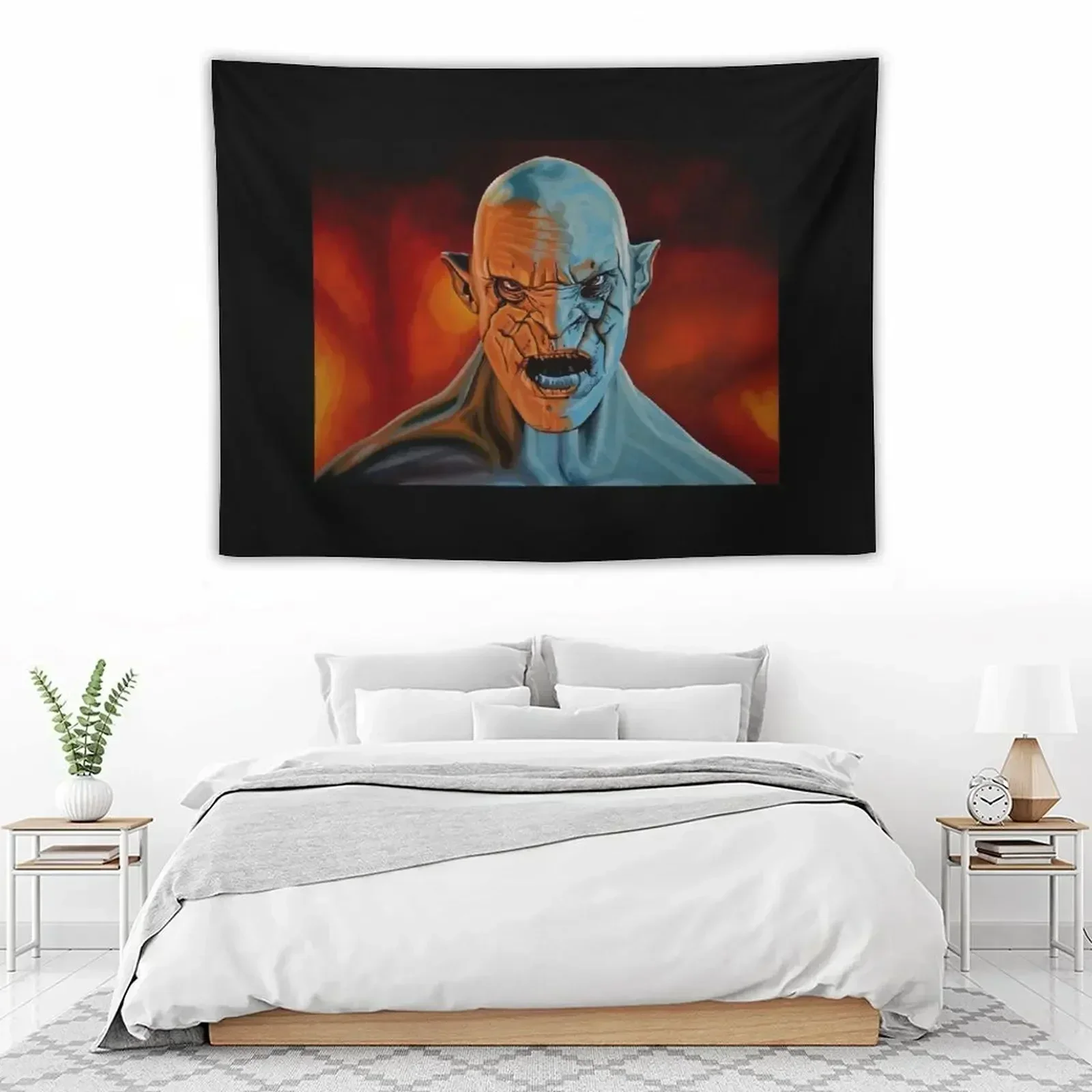 

Azog The Orc Painting Tapestry Anime Decor Wall Tapestries Decorative Wall Wall Decor Hanging Tapestry