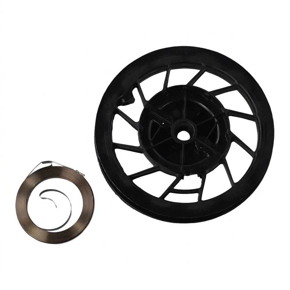 Recoil Starter Parts Spring Pulley Assembly Stainless Steel Construction High Durability Design Reliable Performance
