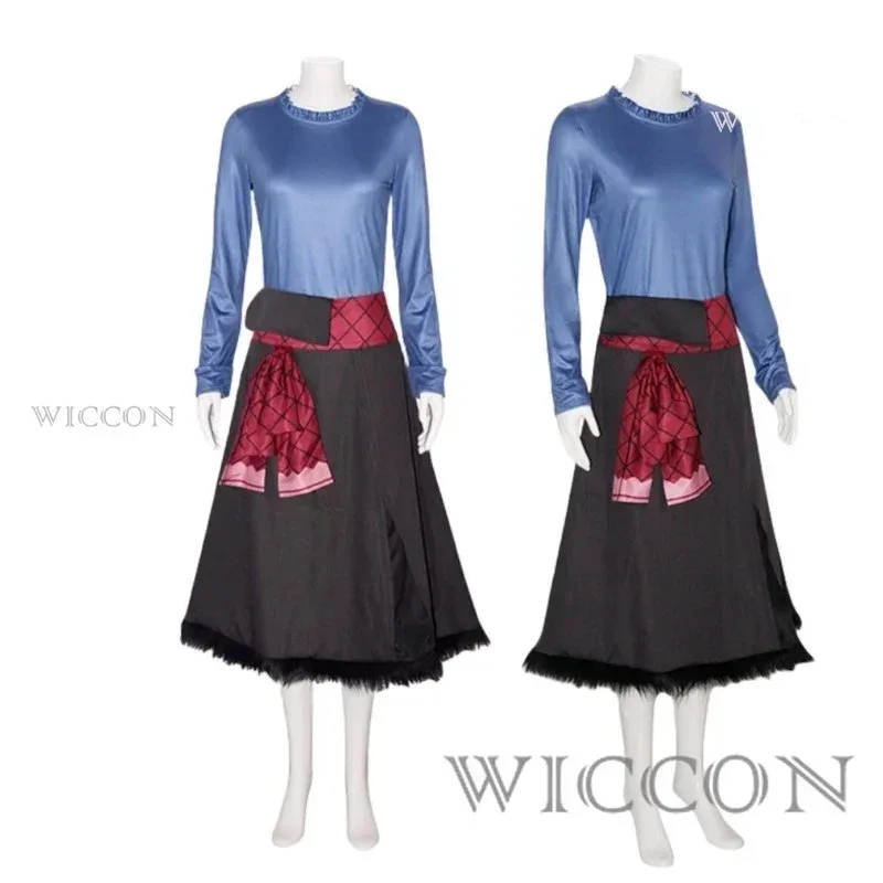 홀로 코스프레 홀로 스파이스 앤 울프 코스프레 상인 고기 스파이스 울프 코스튬 가발 꼬리 귀 향 주머니 슈트 할로윈 파티 의상