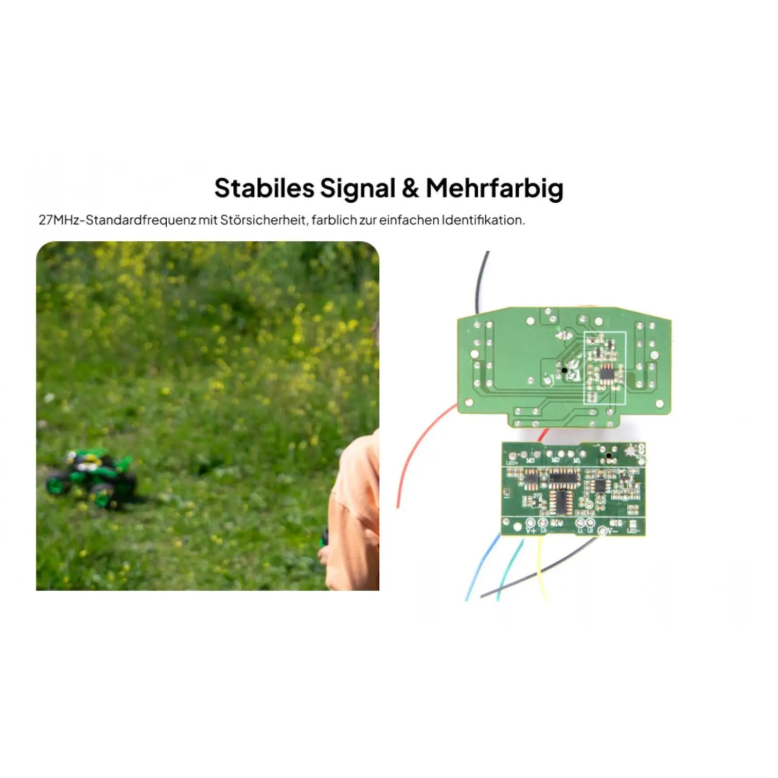 RC 크롤러 섀시 수정 및 원격 제어 자동차 예비 부품용 6CH PCB 보드 구리 수신기