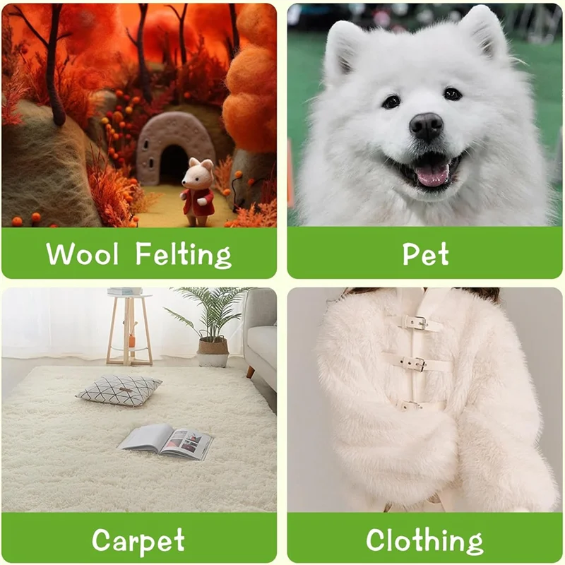 

AA19 2Pcs Wool Carders, For Wool, Fibers, Cat, Dogs, Wooden Wool Carders Brush For Wool Felting Crafts