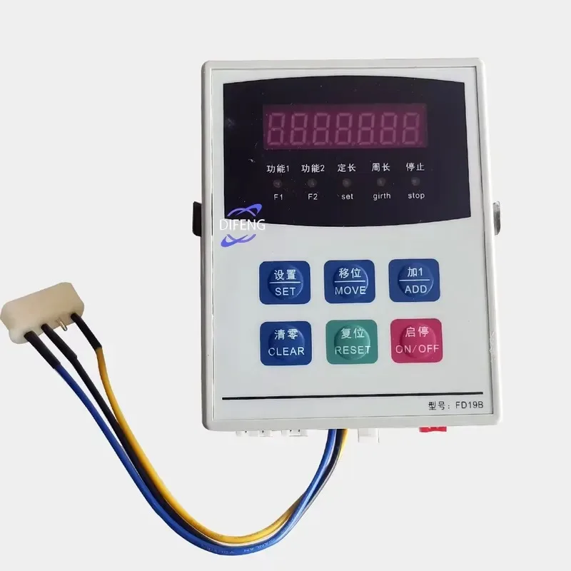 Control Display Board for Automatic Bobbin Winder Machine FD19B Yarn Winder Control Box Textile Machinery Parts