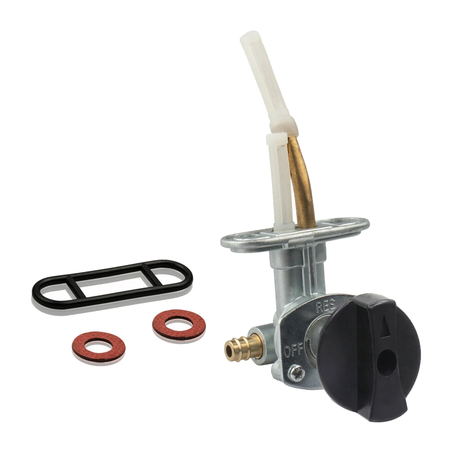 Fuel Valve Gas Tank Petcock on Off Reserve Switch & Knob for Arctic Cat 250 300 400 500 1998-2005 0470-445 ATV