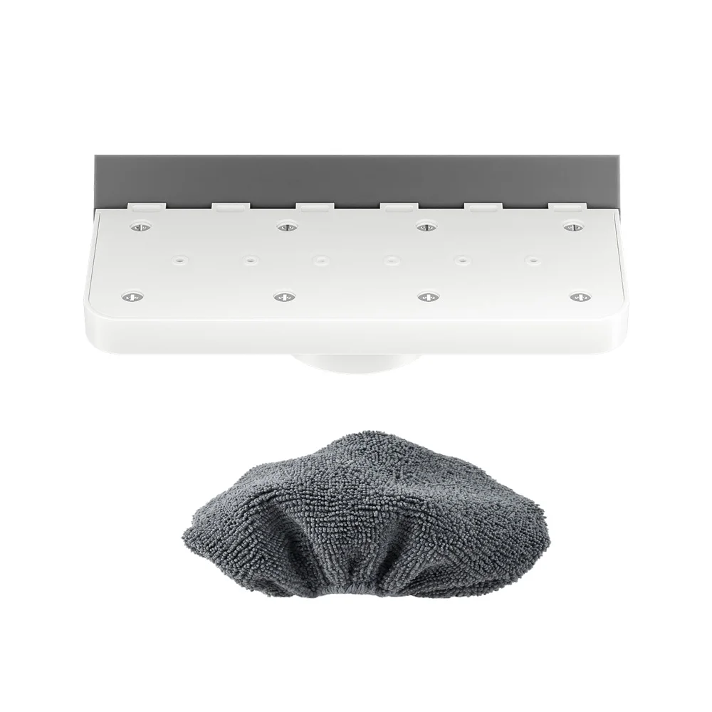 Vervangbare dweilpadkopaccessoires voor stoomreiniger, compatibel met ROUNY ZQ-01A / Zero M stoomreinigingsmachine