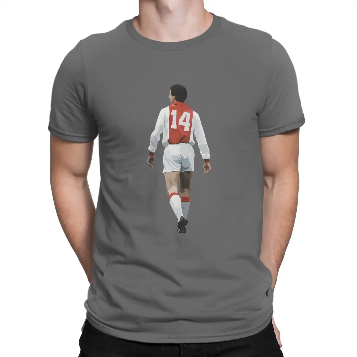 Men Ajax T Shirt Johan Cruyff Cotton Clothing Amazing Short Sleeve Crewneck Tees Gift Idea T-Shirt