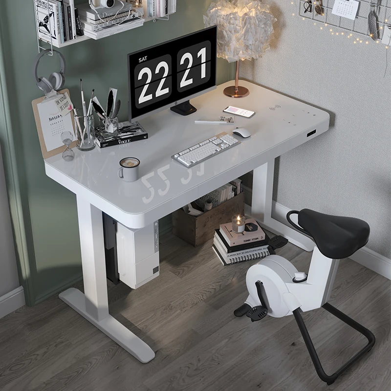

China Desktop Adjustable Table Lifting Sit to Stand up Desk Moving Standing Office Computer Study Workstation Table for Home
