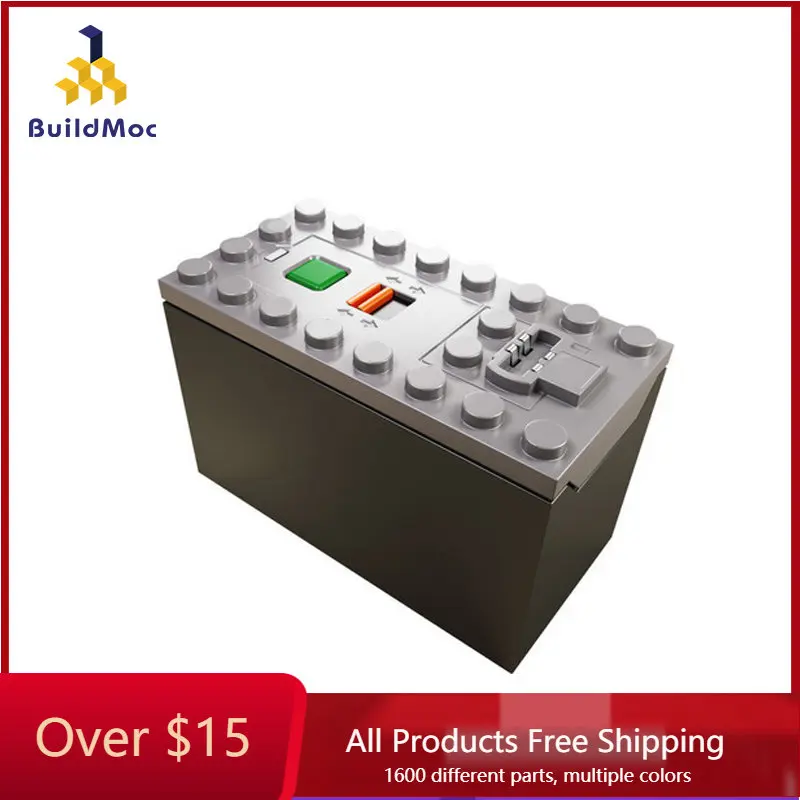 

1 PCS MOC Bricks 64228 Granular Battery Case For Building Blocks Parts DIY Educational Creative gift Toys for children