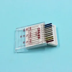 Sewing Machine Organ Needles 130/705H Flat Edge Needle 4.5*4.5*0.6cm DIY Replacement Universal Stretch Needles