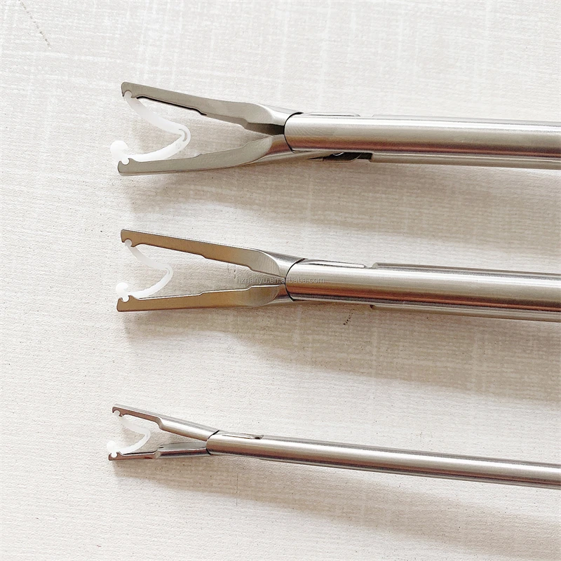 10catridges/doos Wegwerp Laparoscopische Polymeer Ligating Clips Zoom O Lock Clips Steriele Hemolock Clips