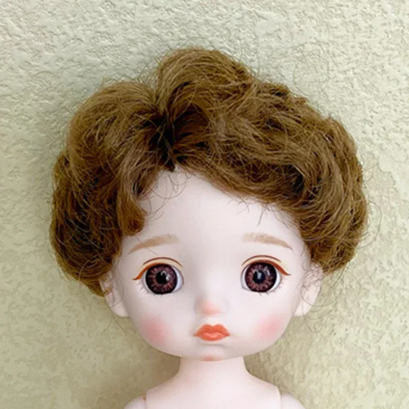 1/8  Bjd Dolls Accessories Head for 12CM Naked Body Mini 13 Movable Joints Toys Children Child Toy Children's Kids