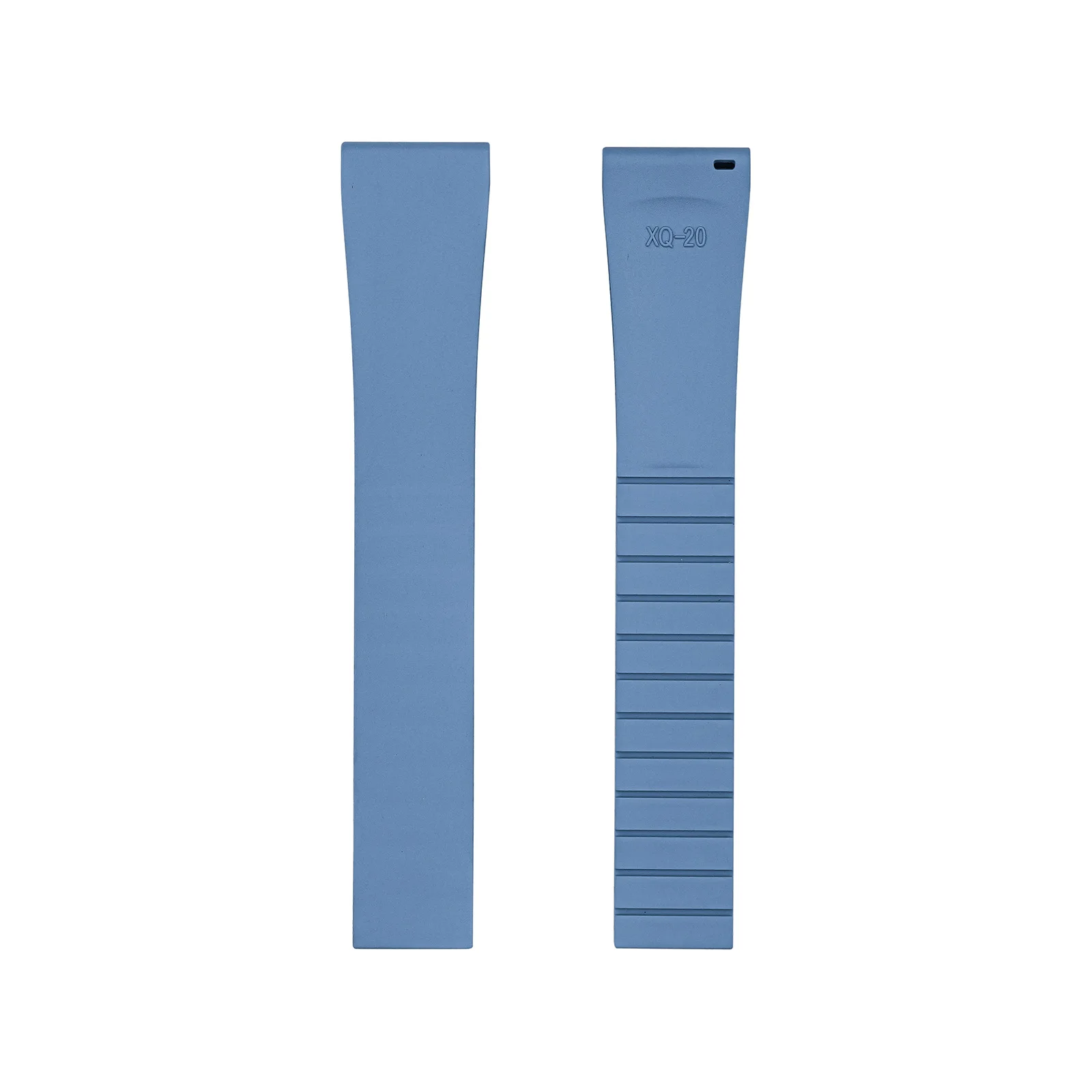 ibenifit NEUES CTS Fluorkautschuk-Uhrenarmband 18 mm 19 mm 20 mm 21 mm 22 mm Schnellverschluss-Faltschließe FKM-Uhrenarmbänder zum Schneiden der Größe 7