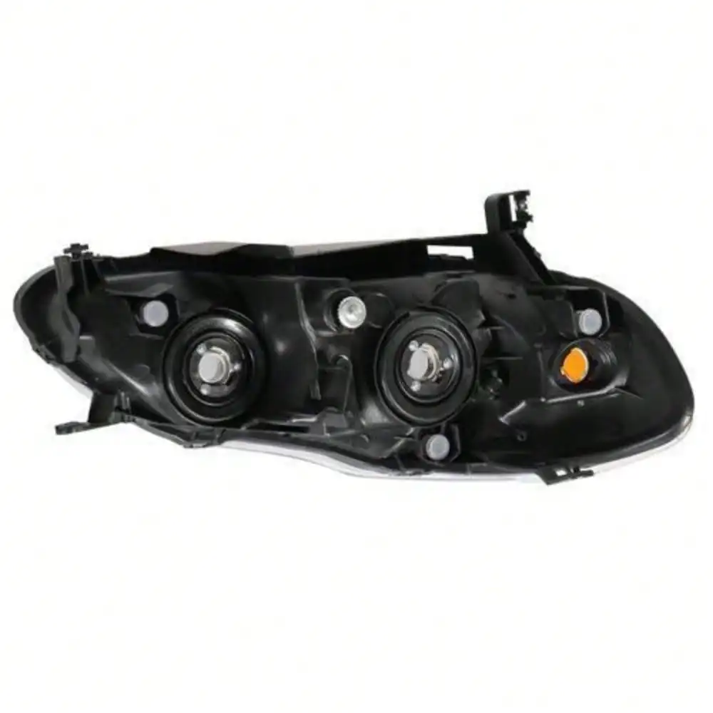 Faros delanteros Carcasa cromada Par izquierdo + derecho para Toyota Corolla 2003-2008