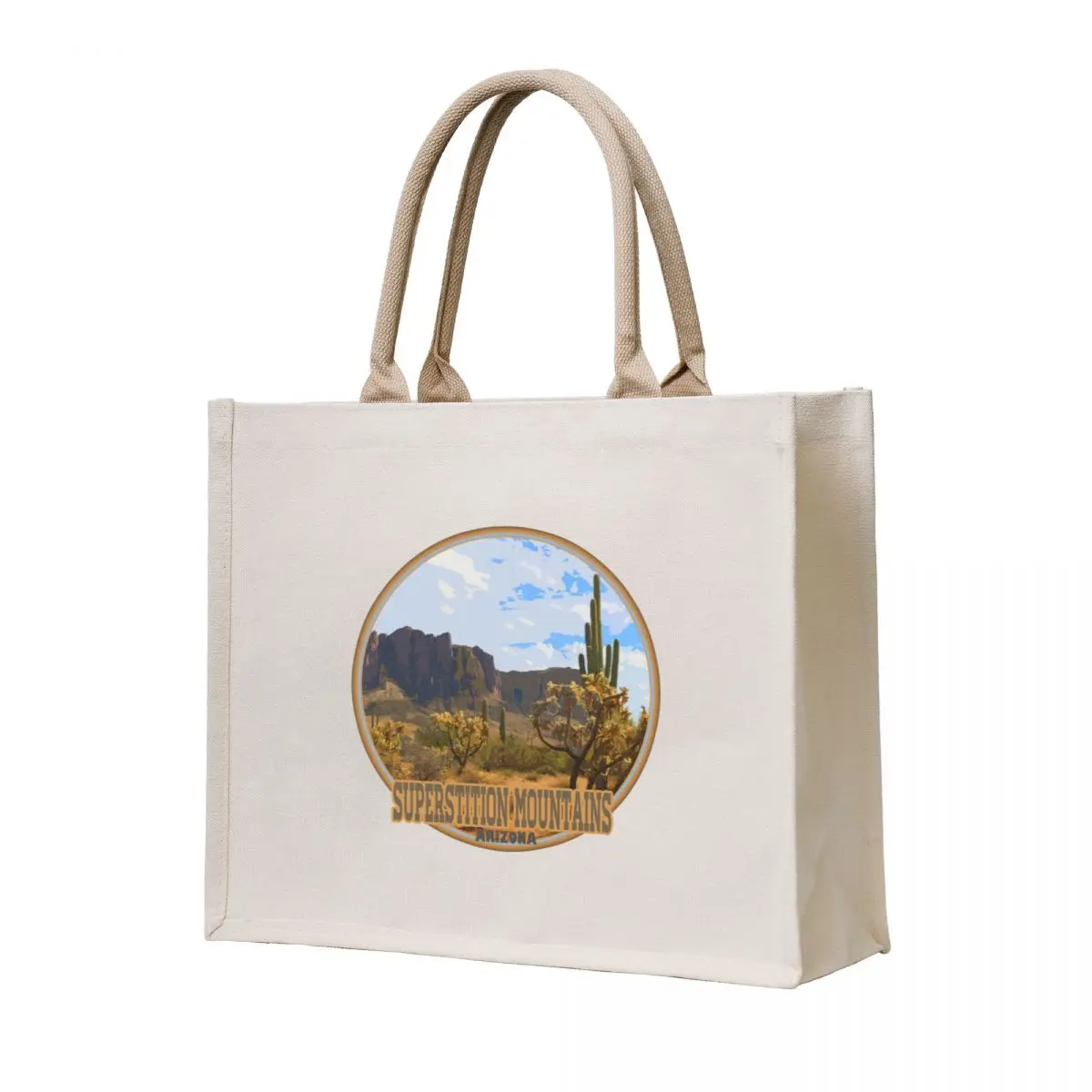 

Superstition Mountains Tote Bag Shopper handbag cloth bag woman Large bags for women
